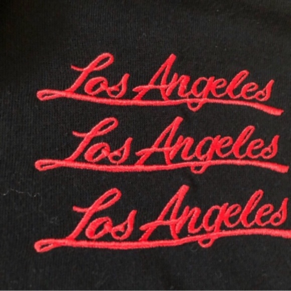 MASSIVE $10 SALE Kendall + Kylie Short Sleeve Hooded Los Angeles Tee - Picture 3 of 8